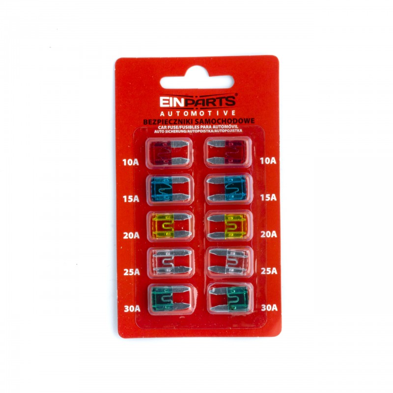 Sada pojistek (MINI) 10 ks