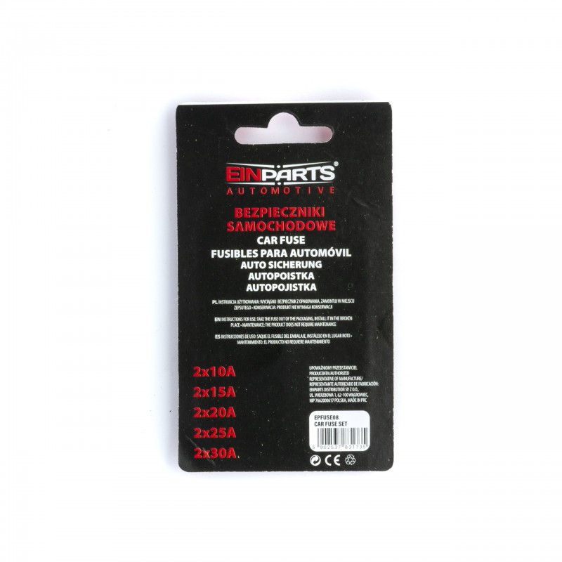 Sada pojistek (MINI) 10 ks