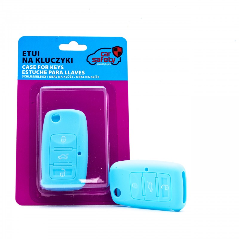 Silikonový obal na klíče ŠKODA Octavia I/II 1U2/1U5/1Z3/1Z5 (1996-2013) (LB)