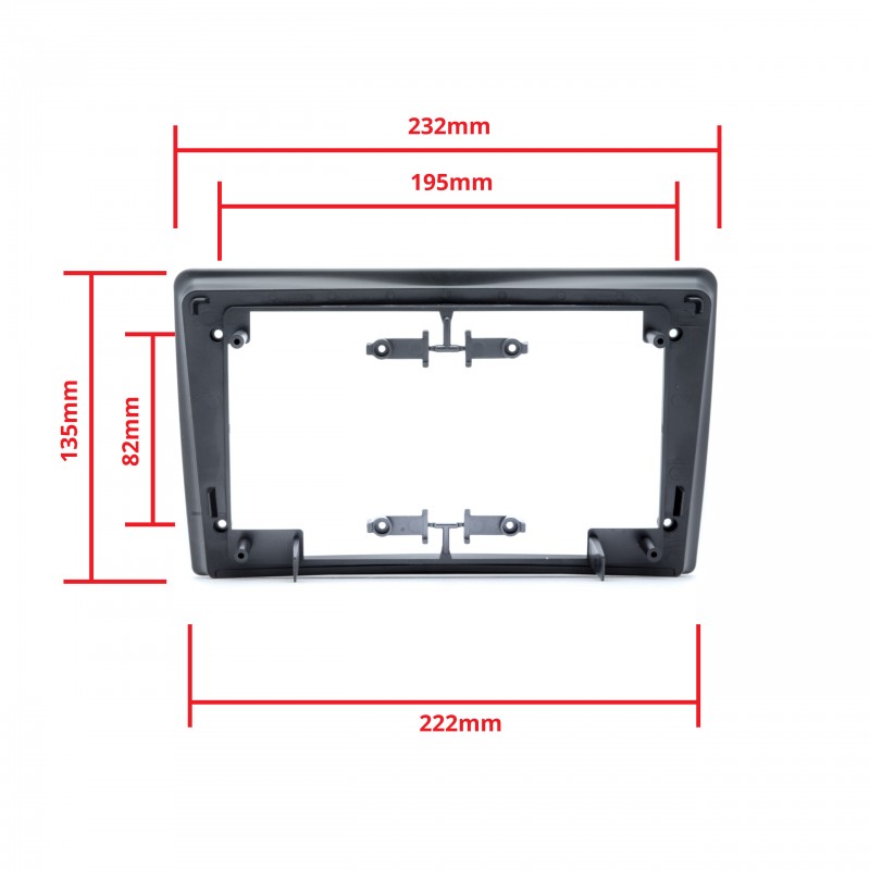Rámeček autorádia (2DIN) OPEL Astra H (2004-2010) (B)