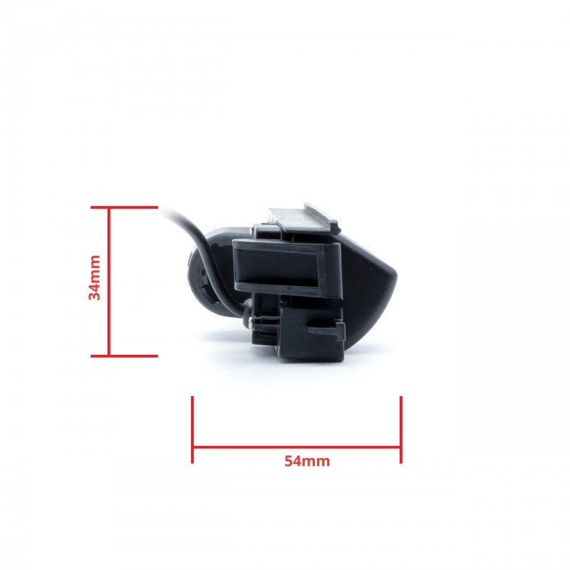 Couvací Kamera v Osvětlení SPZ TOYOTA Auris II (2012-2018)