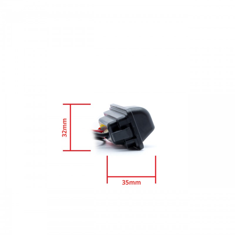 Couvací Kamera v Osvětlení SPZ AUDI Q5 FL (2010-2012)