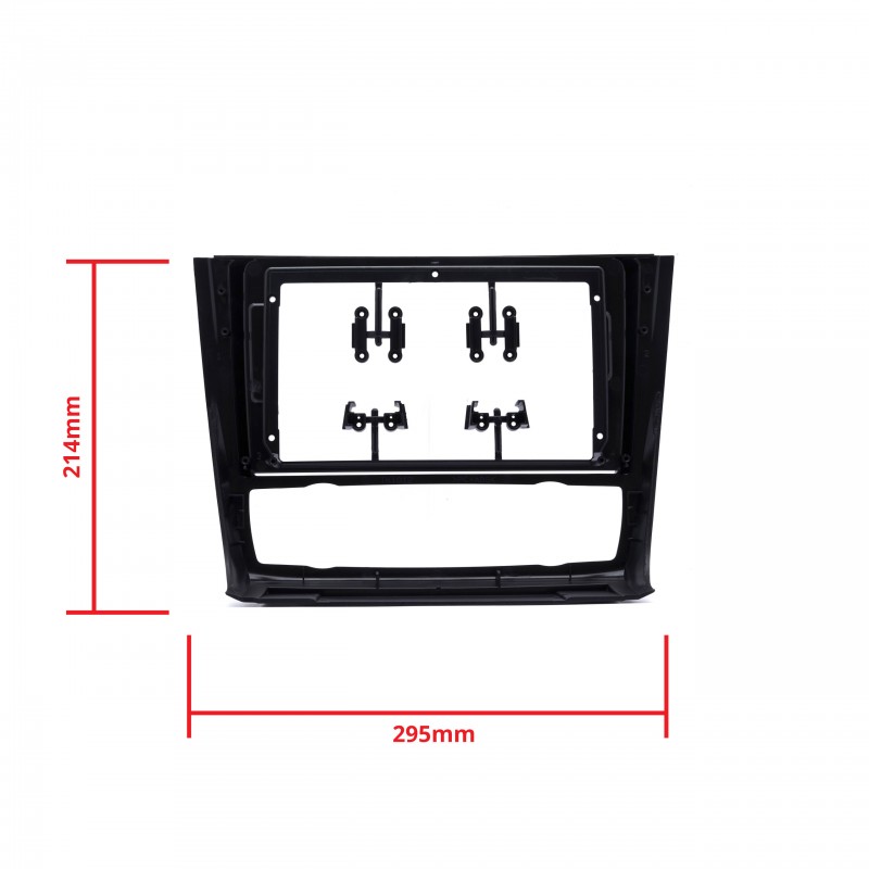 Rámeček autorádia (2DIN) BMW 1 E87/E88 Auto AC (2007-2011)