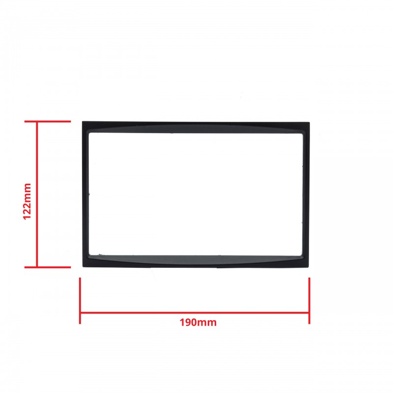 Rámeček autorádia (2DIN) CITROEN C3 (2001-2010)
