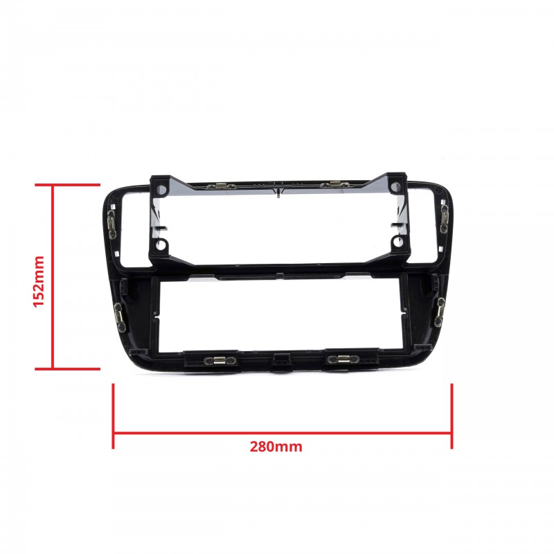 Rámeček autorádia (1DIN) SEAT Mii (2011-2019) (B)