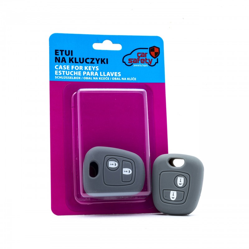 Silikonový obal na klíče CITROEN C1 I/II (2005-2022) (Gr)