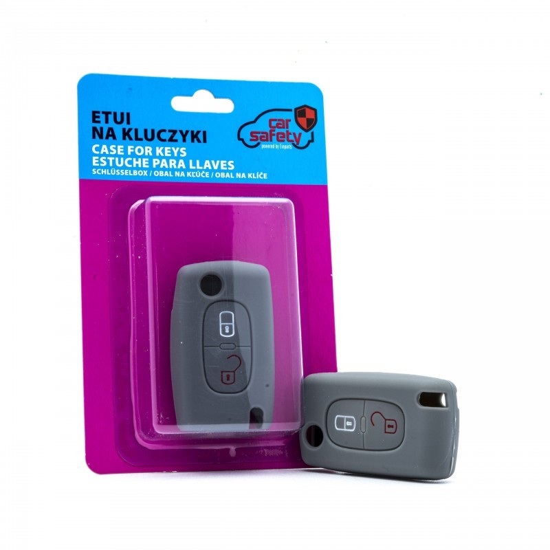 Silikonový obal na klíče PEUGEOT 607 (1999-2010) (Gr)