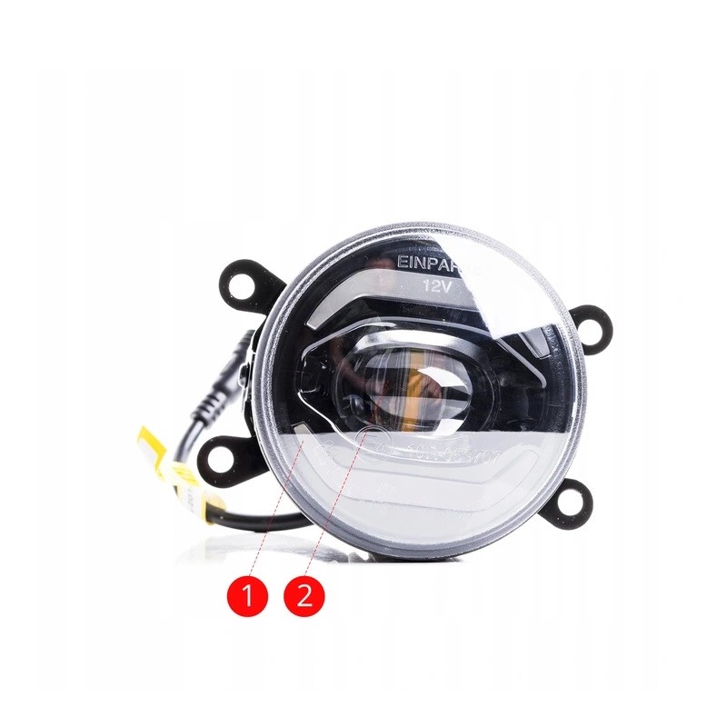 LED Světla Pro Denní Svícení s Mlhovkami NISSAN Patrol Y62 (2010-2014) (C)