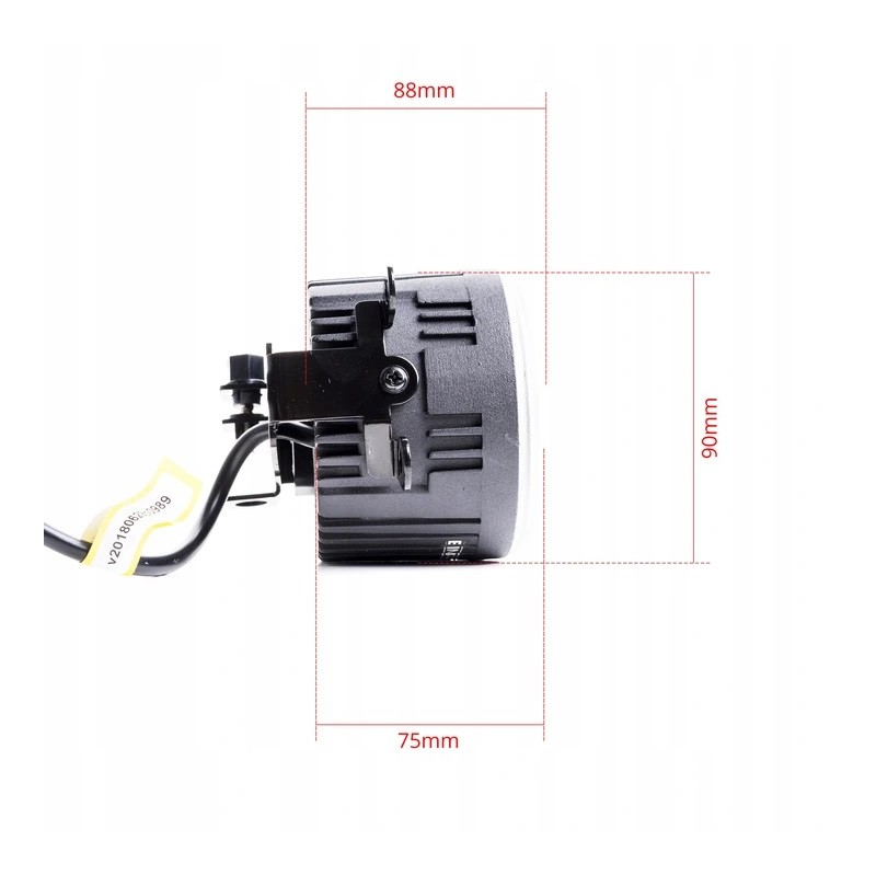 LED Světla Pro Denní Svícení s Mlhovkami INFINITI EX/QX50 (2008-2014) (D)