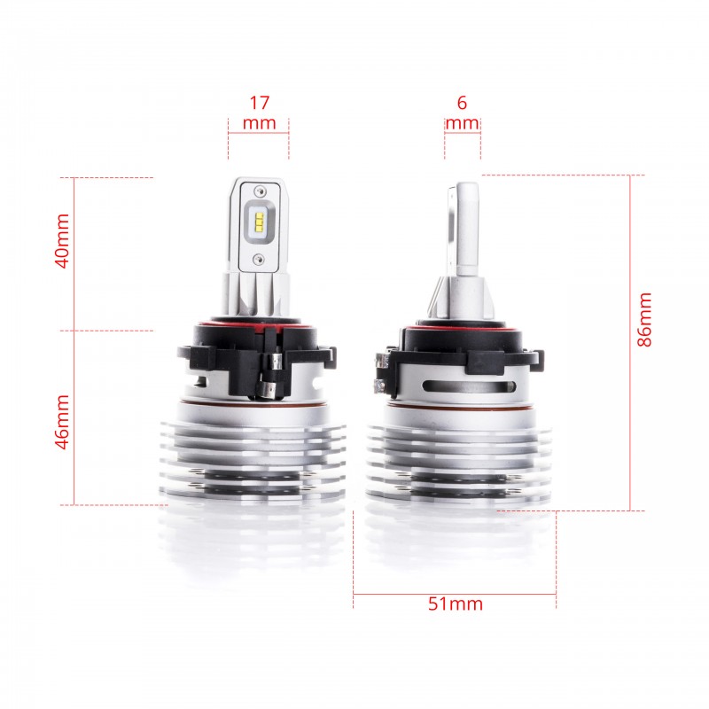 H7 LED žárovky VW Eos FL (2011-2016) (B)