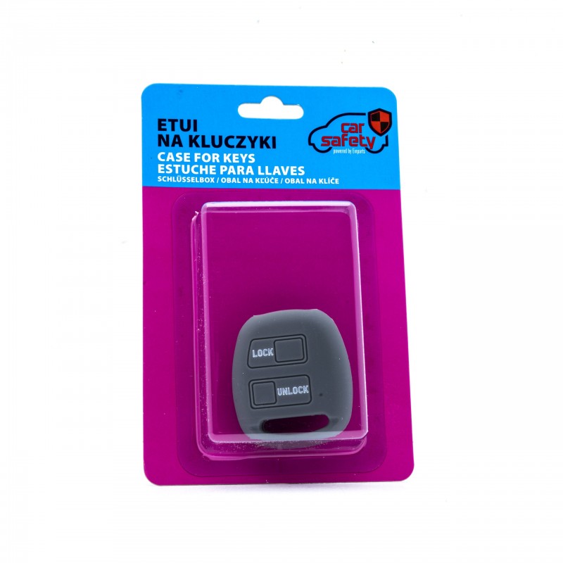 Silikonový obal na klíče TOYOTA RAV4 I/II/III/IV (1996-2019) (Gr)