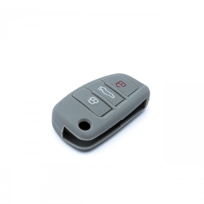 Silikonový obal na klíče AUDI A4 B6/B7 (2000-2008) (Gr)