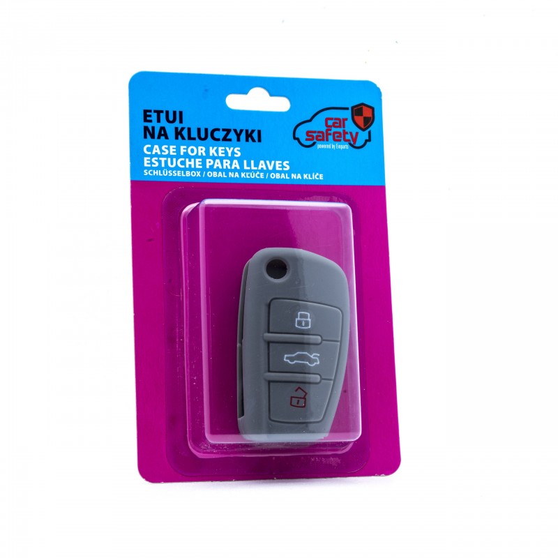 Silikonový obal na klíče AUDI Q5 I/II 8RB/FY_ (2008-DODNES) (Gr)