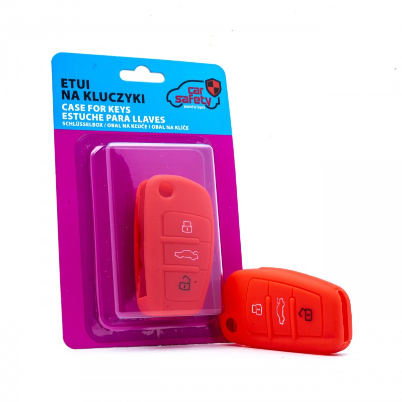 Silikonový obal na klíče AUDI A6 C6 4F2/4F5 (2004-2011) (R)