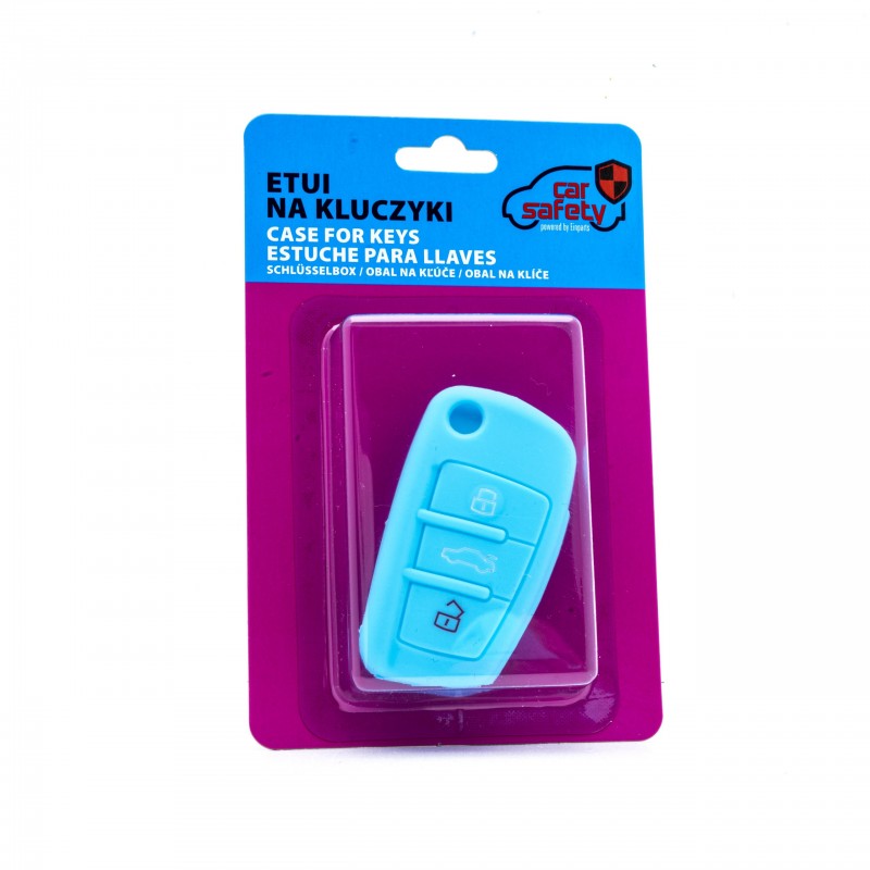 Silikonový obal na klíče AUDI A3 II/III 8P_/8V_ (2003-2020) (LB)