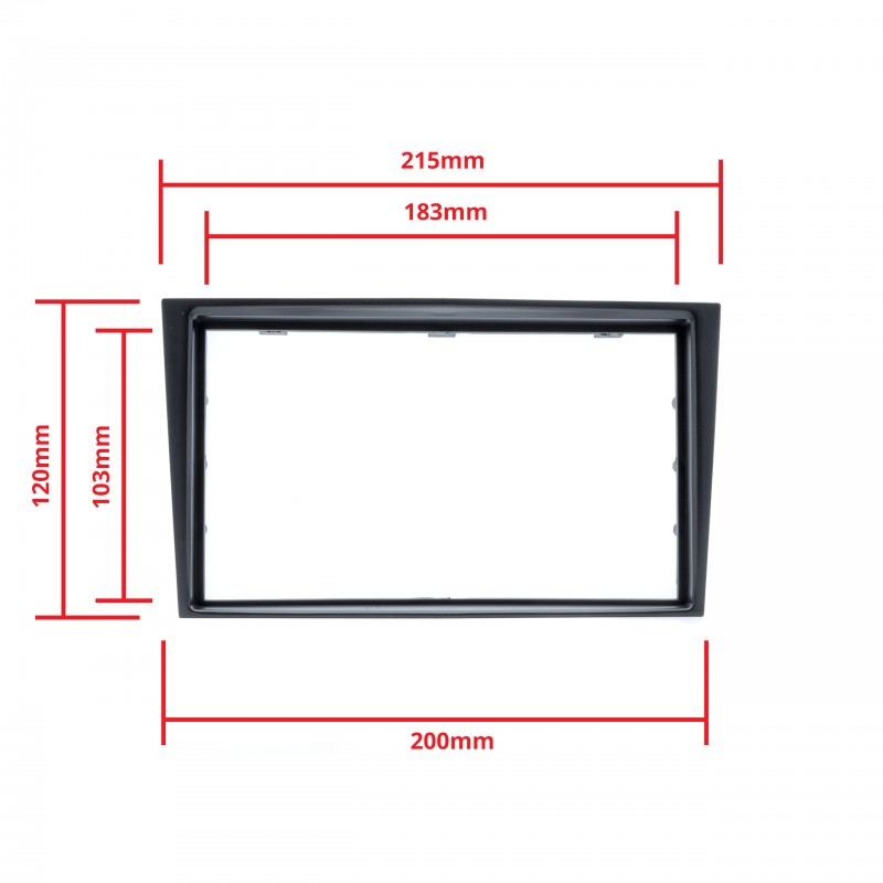 Rámeček autorádia (2DIN) OPEL Zafira B (2005-2012) (C)