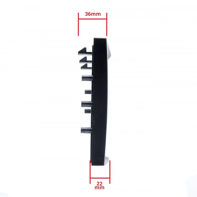 Rámeček autorádia (2DIN) OPEL Zafira B (2005-2012) (C)
