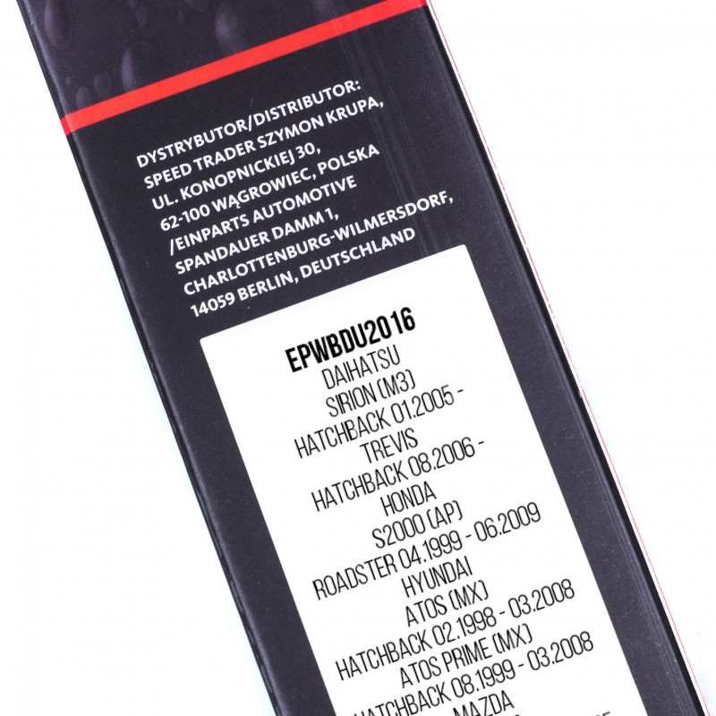 Přední stěrače DAIHATSU Trevis (2006-2009)