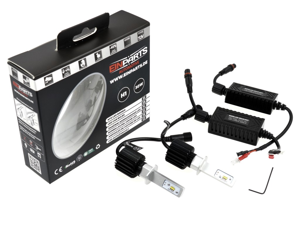 EPLH26C H1 LED žárovky 30W (6 x LUMILED) 4300K CANBUS