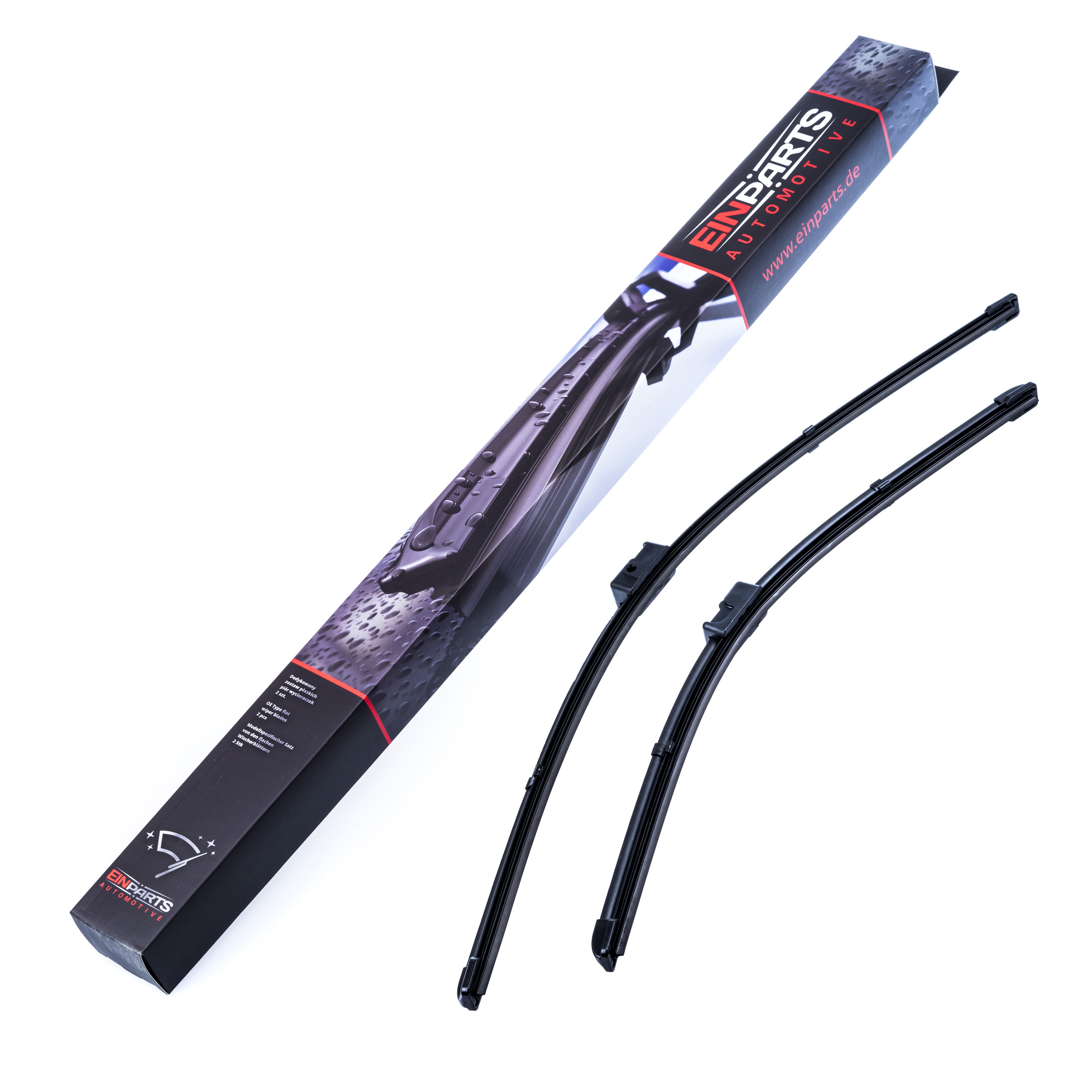 Přední stěrače VW Caddy 2K (2004-2010)