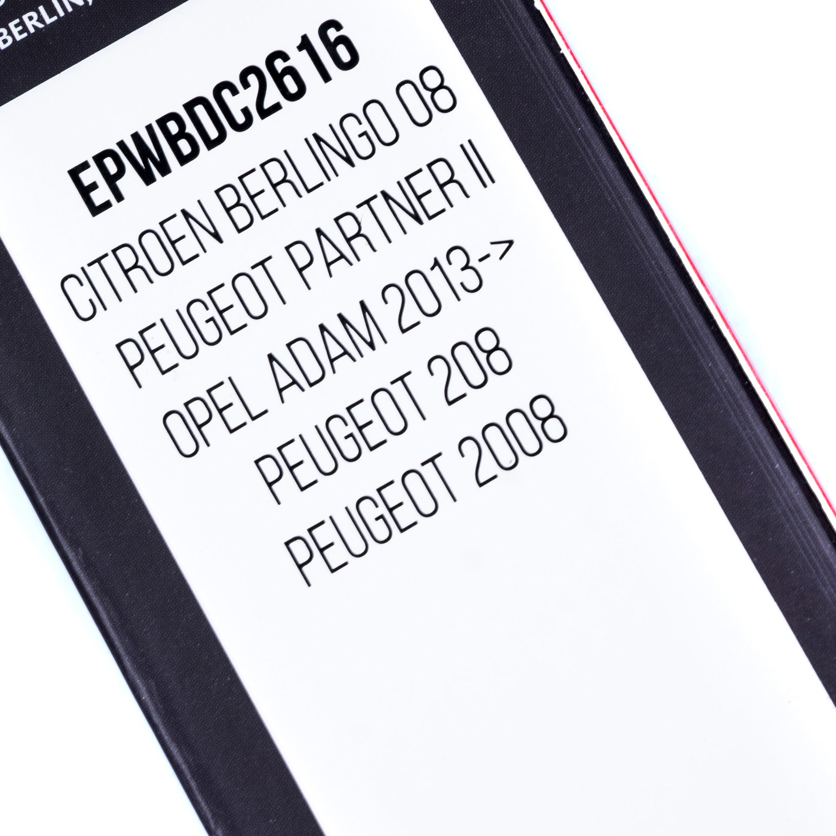 Přední stěrače OPEL Adam (2013-NYNÍ)