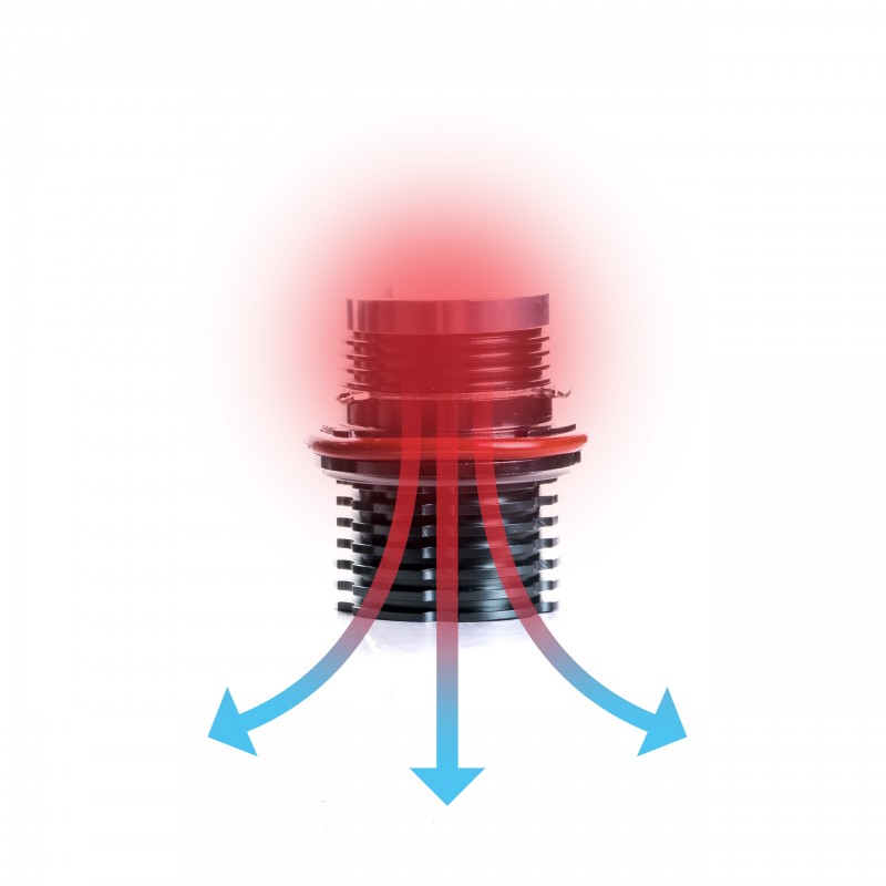 LED Markery 2 x 80W (CREE - čočka) do kroužků BMW 6 E63/E64 (2003-09/2007)