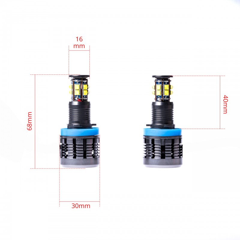 LED Markery 2 x 120W (CREE) do kroužků BMW 6 E63/E64 (07/2007-2010) (D)