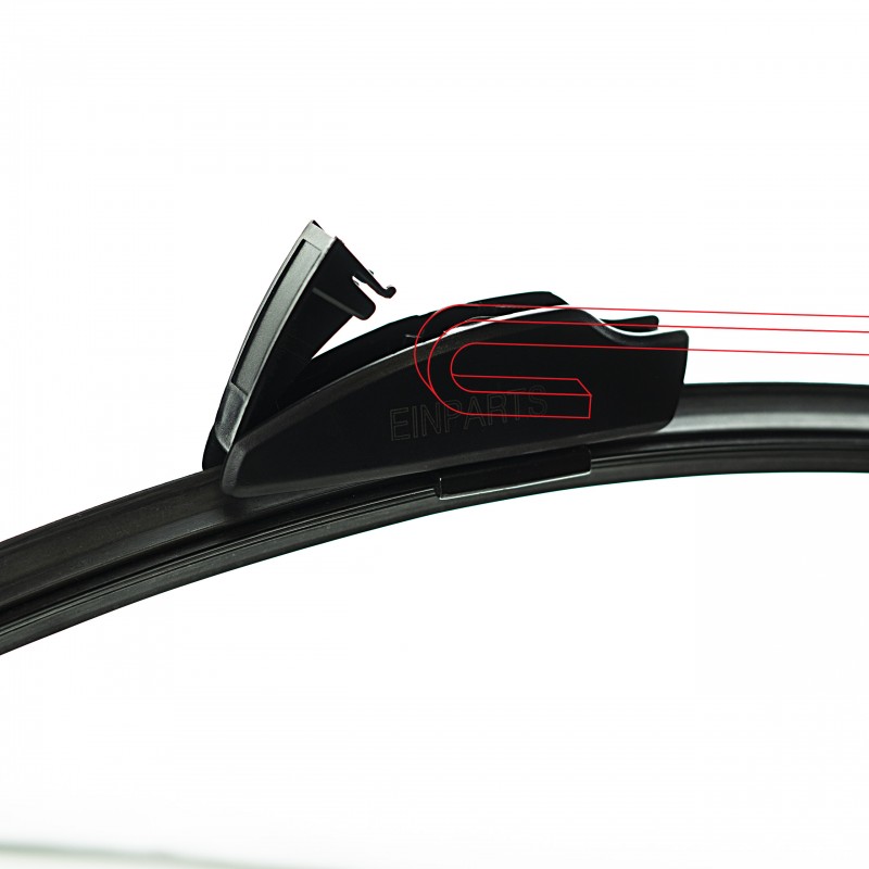 Přední stěrače 580/480mm ("U")