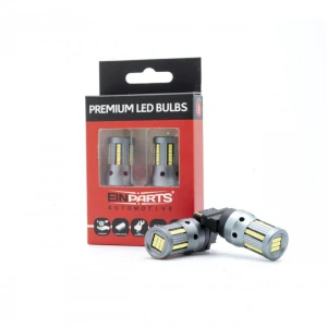 EPL279 LED žárovky P27W (66 x SMD 2016) 6000K CANBUS