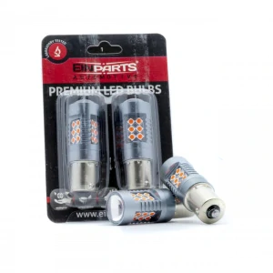 EPL290 LED žárovky P21W (24 x SMD 3030) červená CANBUS