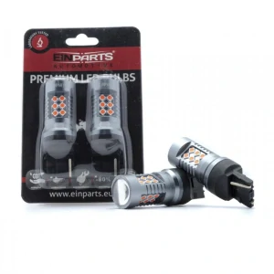 EPL295 LED žárovky W21W (24 x SMD 3030) červená CANBUS