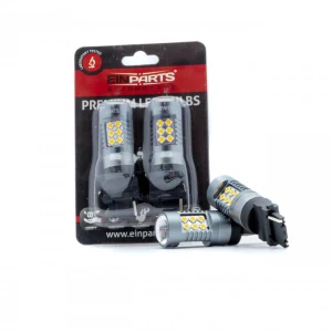 EPL300 LED žárovky P27W (24 x SMD 3030) oranžová CANBUS