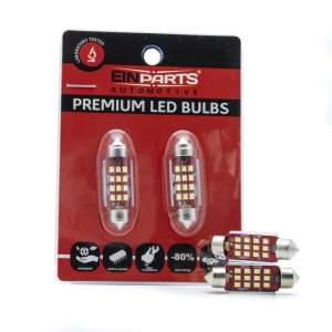 EPL303 LED žárovky C5W (12 x SMD 2016) 39mm 6000K CANBUS 12/24V