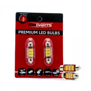 EPL306 LED žárovky C5W (12 x SMD 4014) 36mm 5000K CANBUS 12/24V