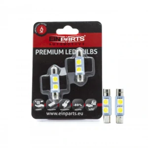 EPL311 LED žárovky C3W (2 x SMD 4014) 28mm 5000K CANBUS