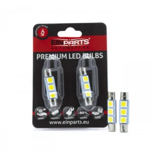 EPL312 LED žárovky C3W (3 x SMD 4014) 31mm 5000K CANBUS