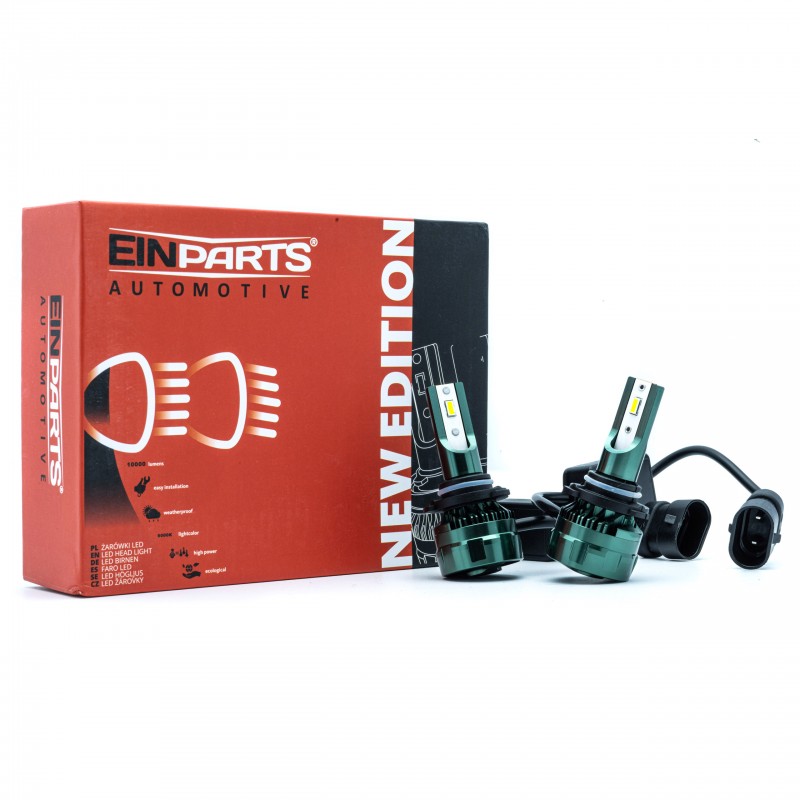 HB3 LED žárovky (2 x LED FLIP CHIP) 6000K CANBUS 12/24V