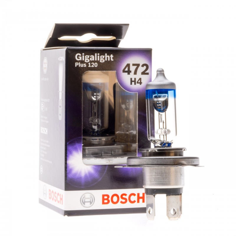 H4 Halogenová žárovka 55/60W (BOSCH Gigalight) 5000K