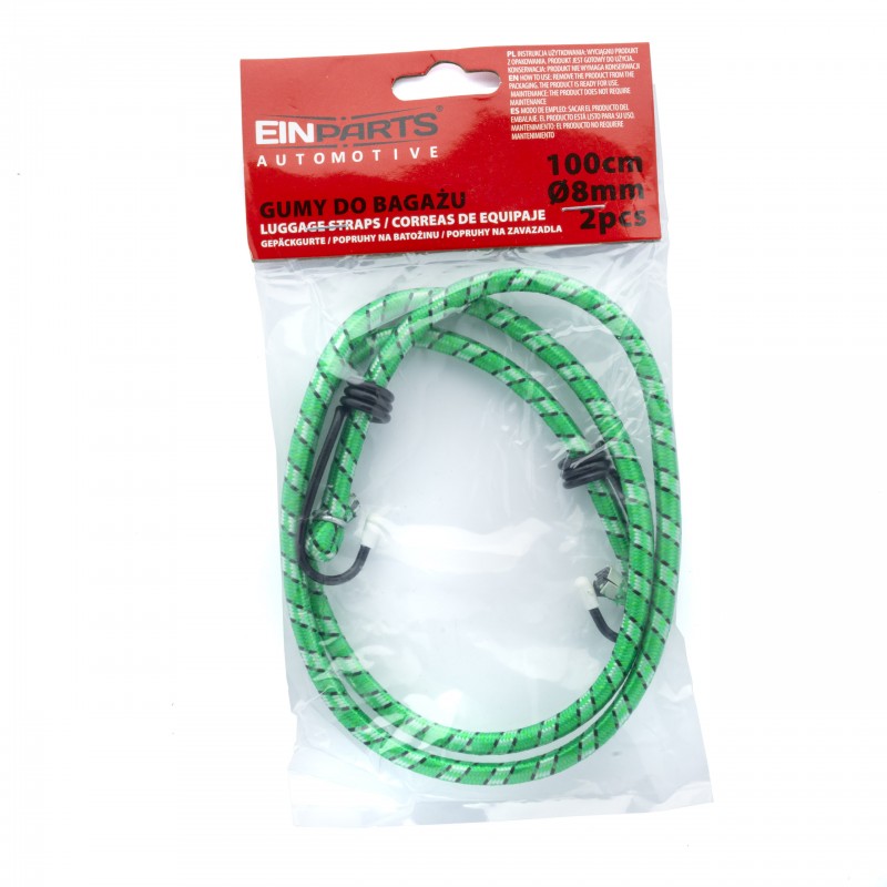 EPACC034 Elastické Gumové Lano Pro Upevnění Zavazadel 100cm