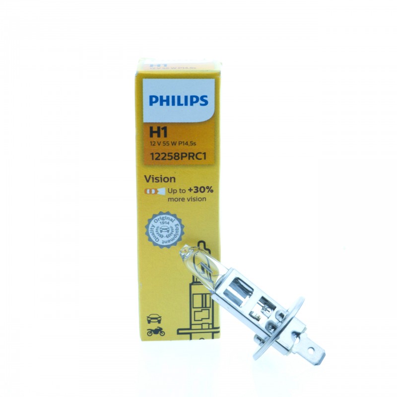 12258PRC1 H1 Halogenová žárovka Philips 3200K E1 12V