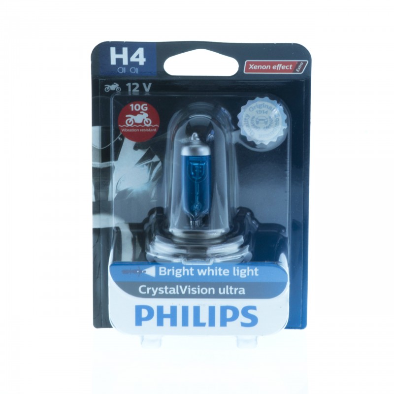 12342CVUBW H4 Halogenová žárovka Philips 3700K E1 12V