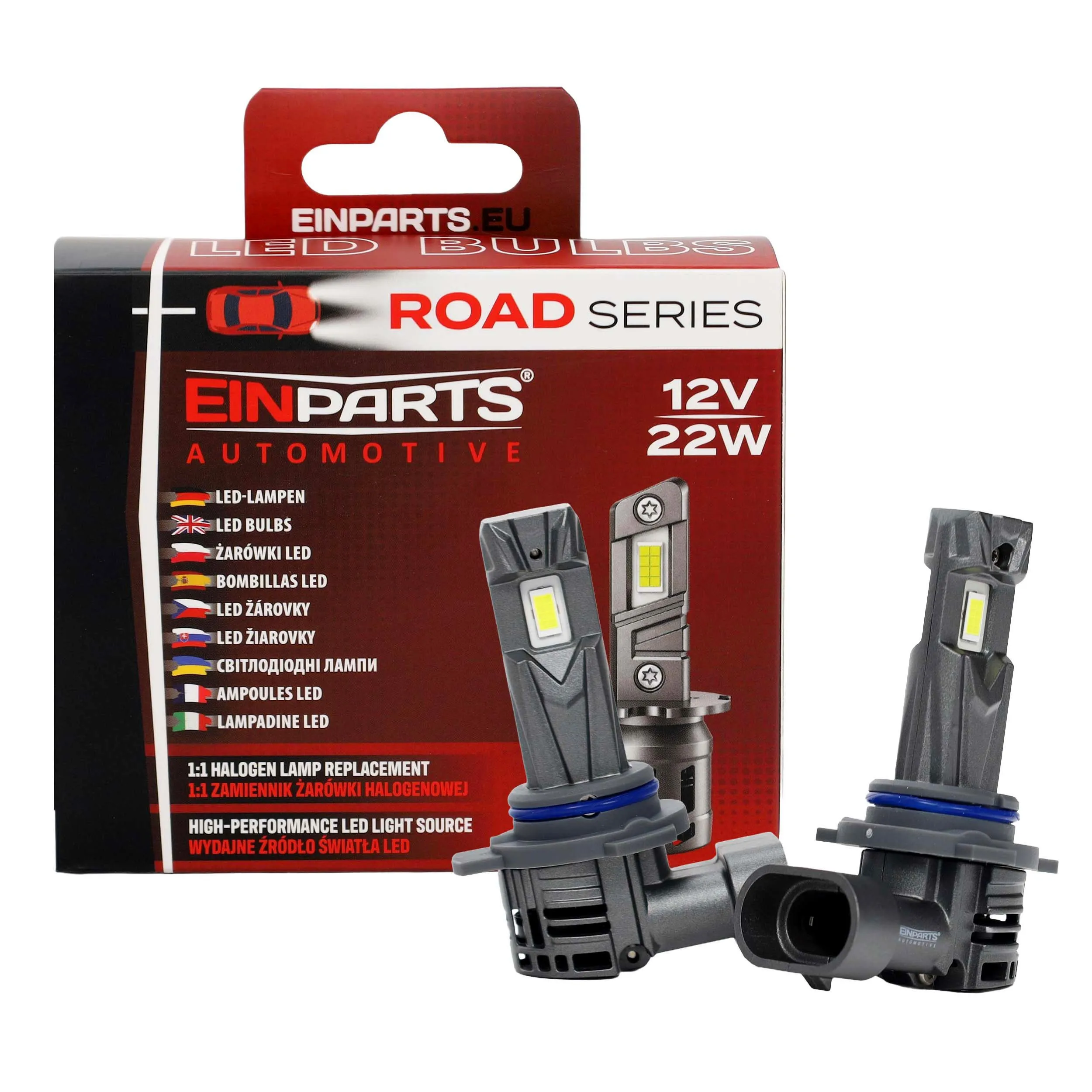 LED žárovky HIR2 ROAD SERIES
