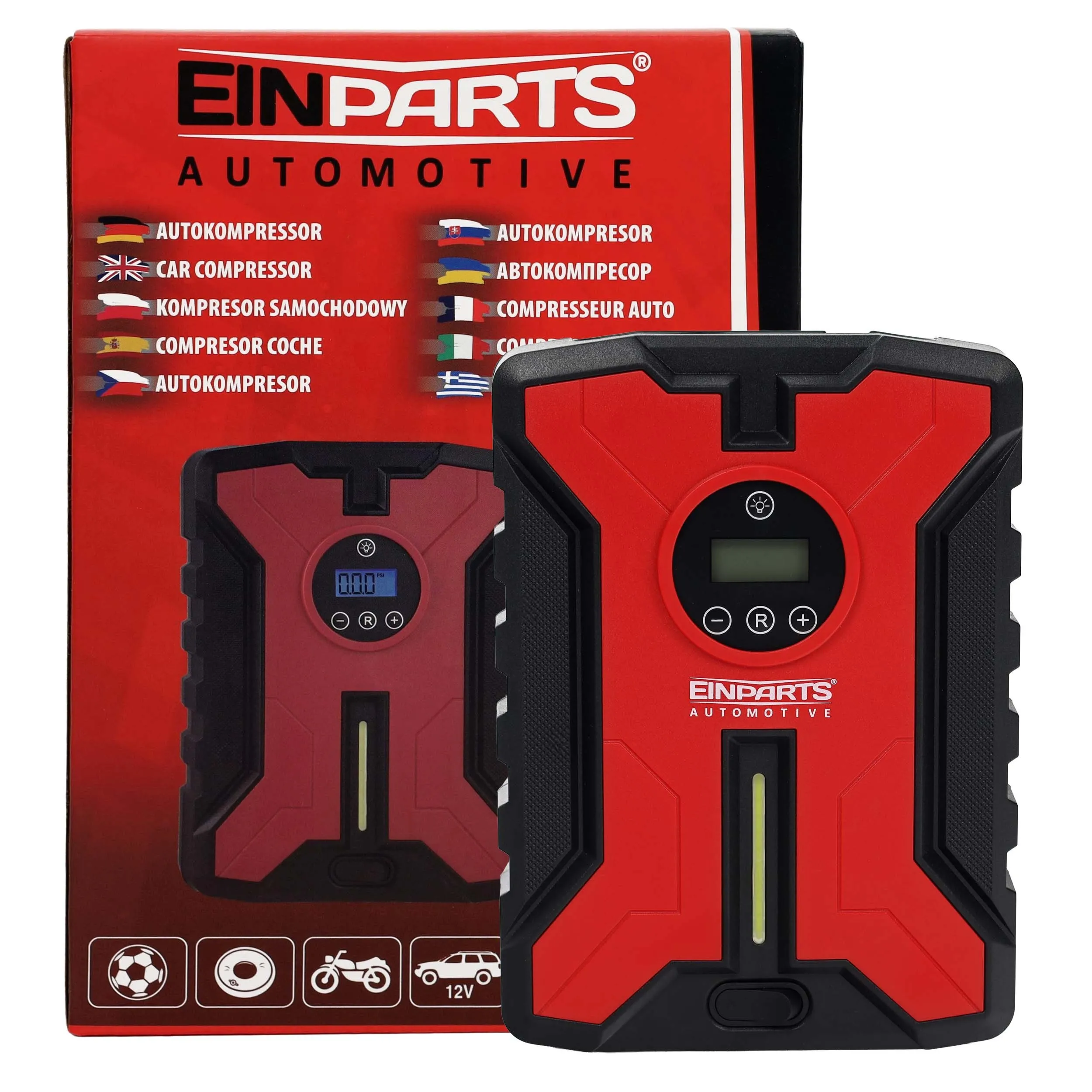 EPAP15 Autokompresor 100W 120 PSI s příslušenstvím