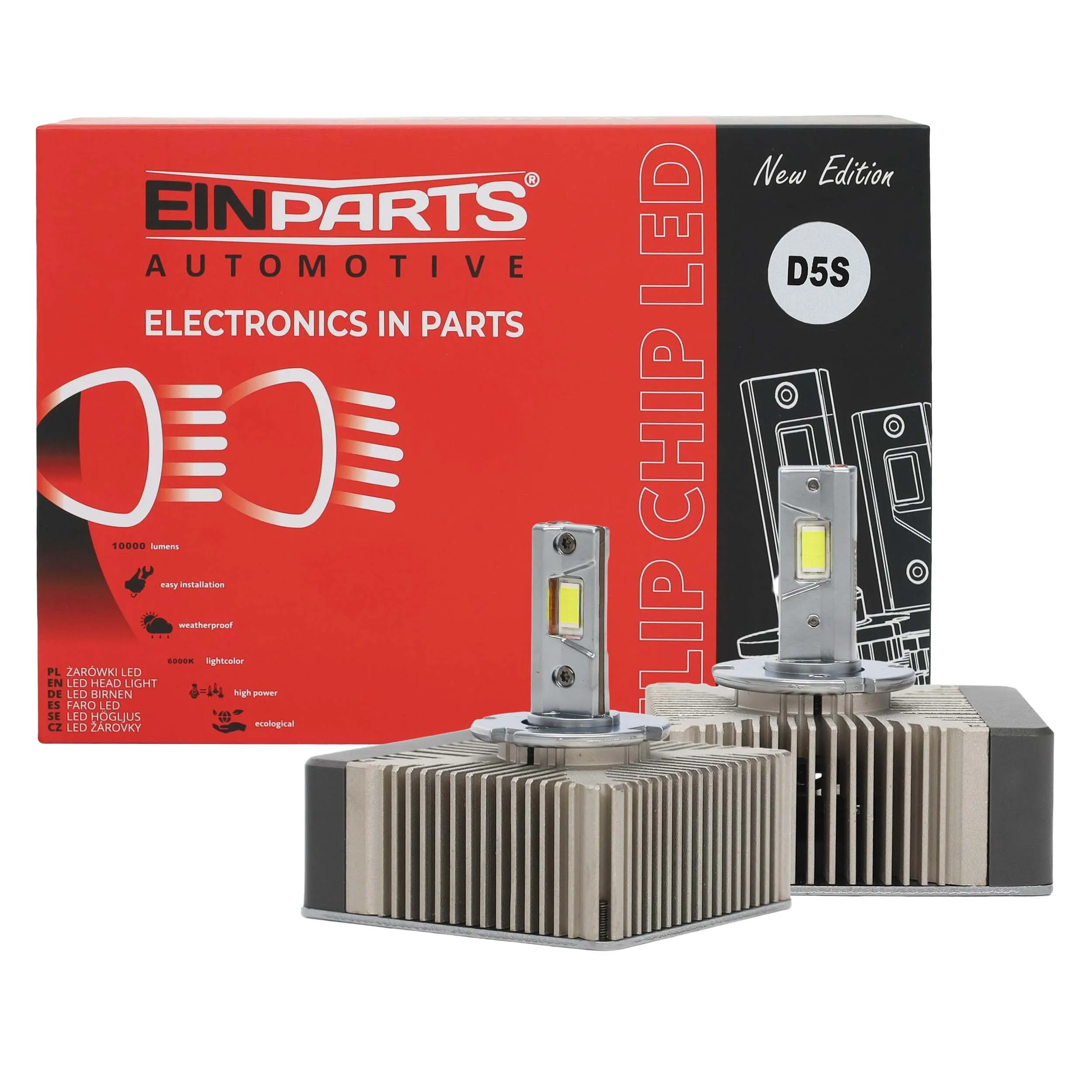EPLH139 LED žárovky D5S FLIP CHIP 6000K
