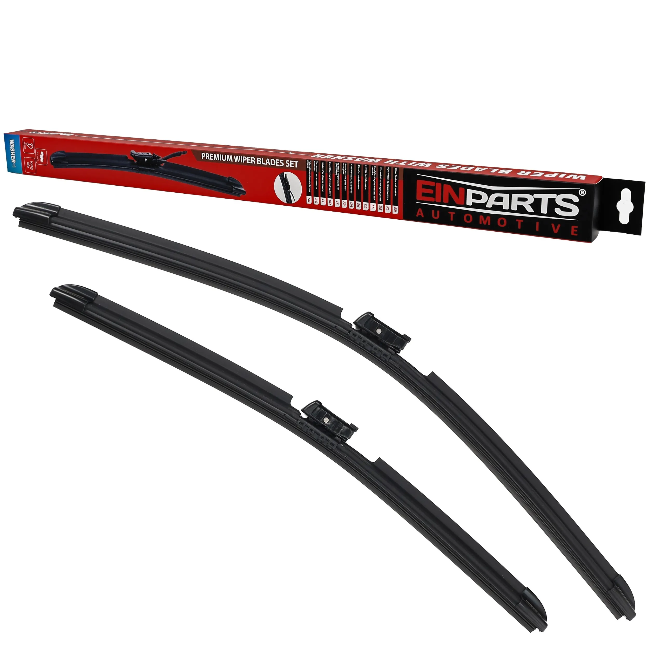 EPWBSP11 Stěrače s integrovanou tryskou 600/475 mm