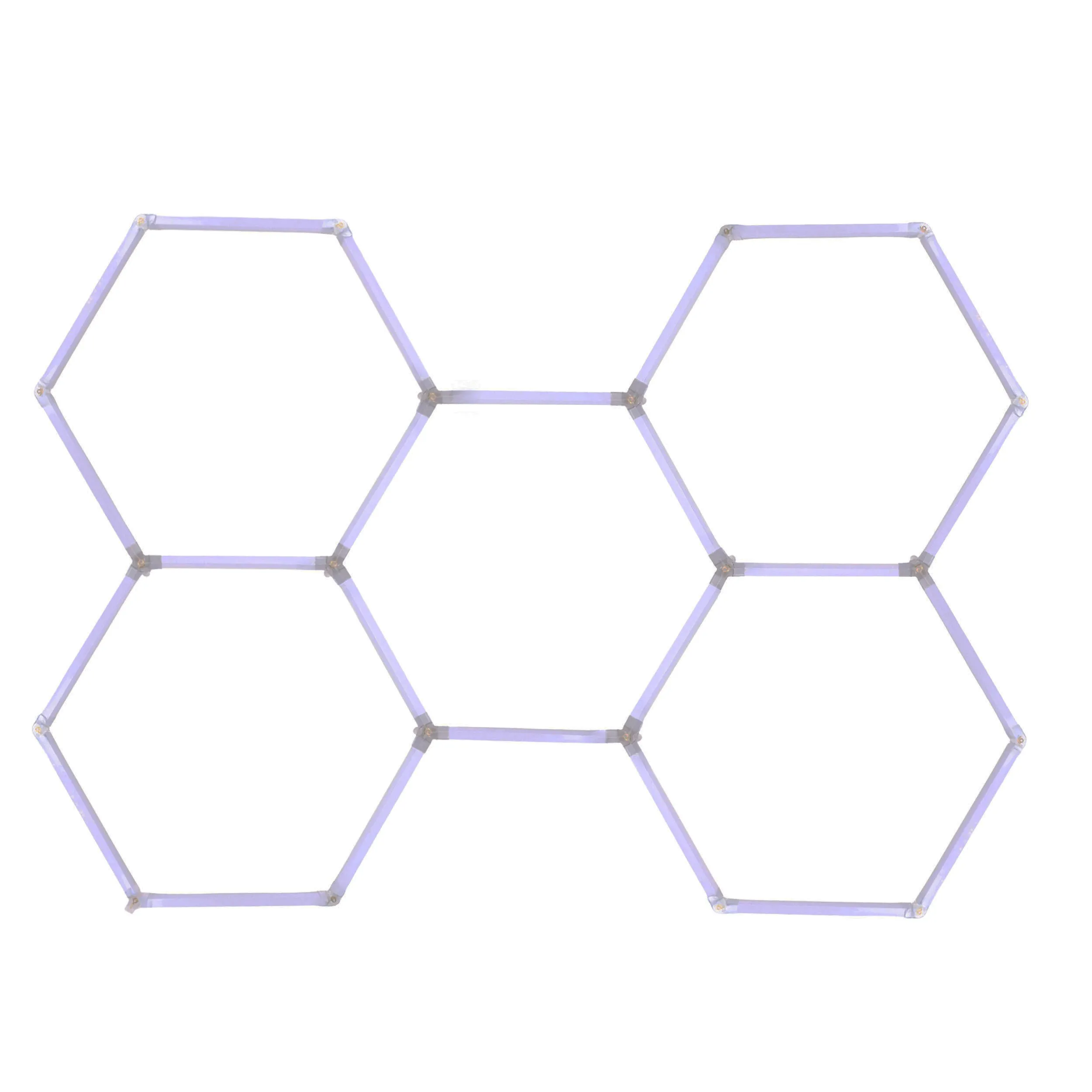 EPHCL15 osvětlení Hexagon LED RGB 1900–9000K 220V 243 x 166 cm