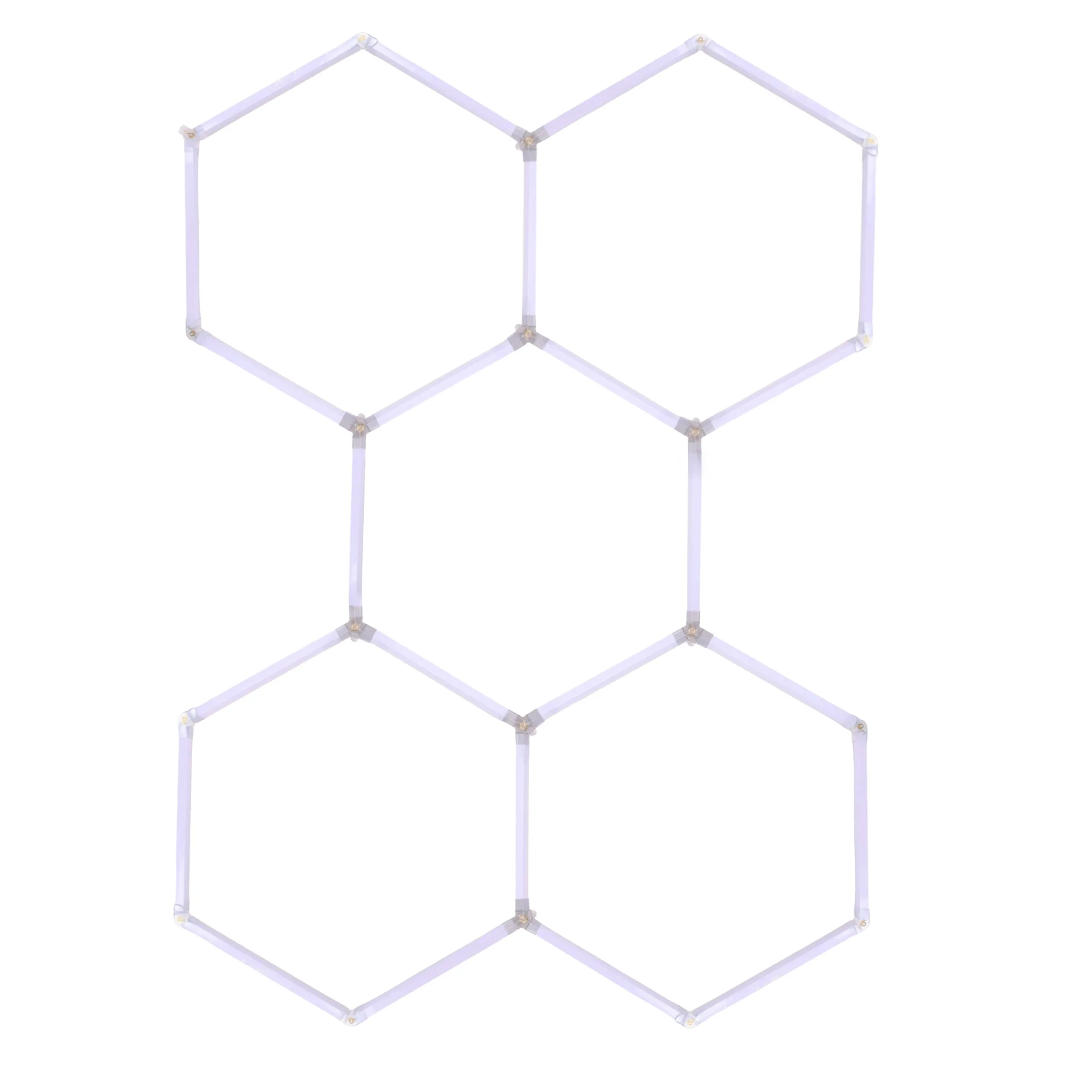 EPHCL07 osvětlení Hexagon LED 6500K 220V 243 x 166 cm