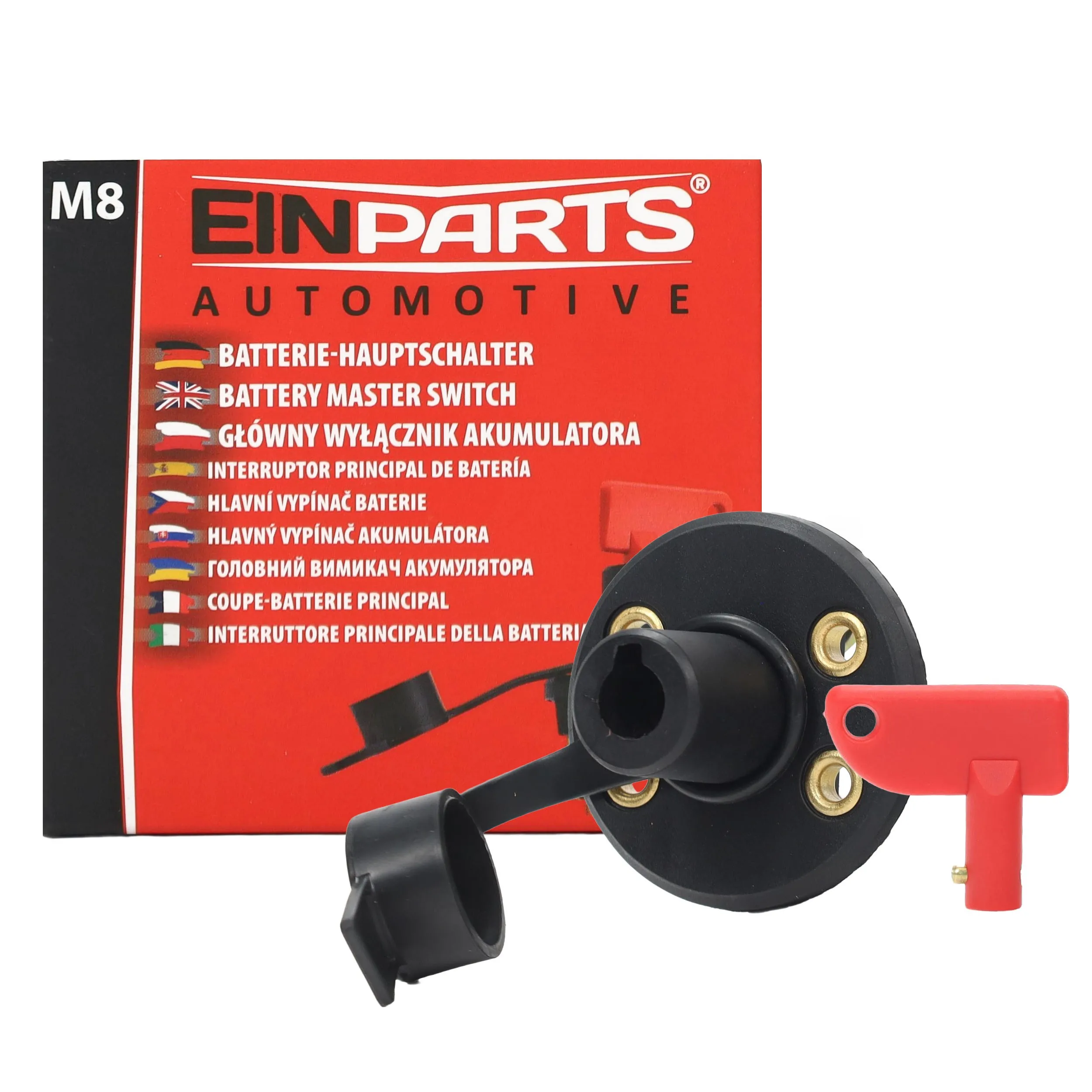 EPBMS01 Vypínač hmotnosti akumulátoru M8 12/24V 100A