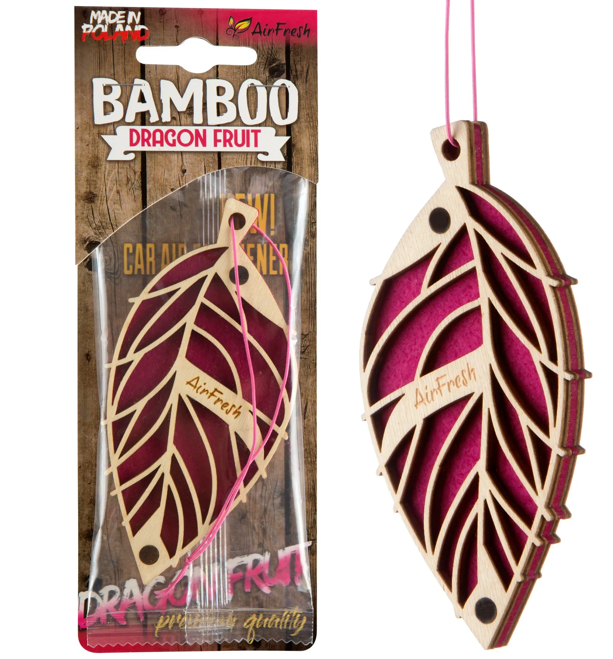 Vůně do auta BAMBOO – Dračí ovoce