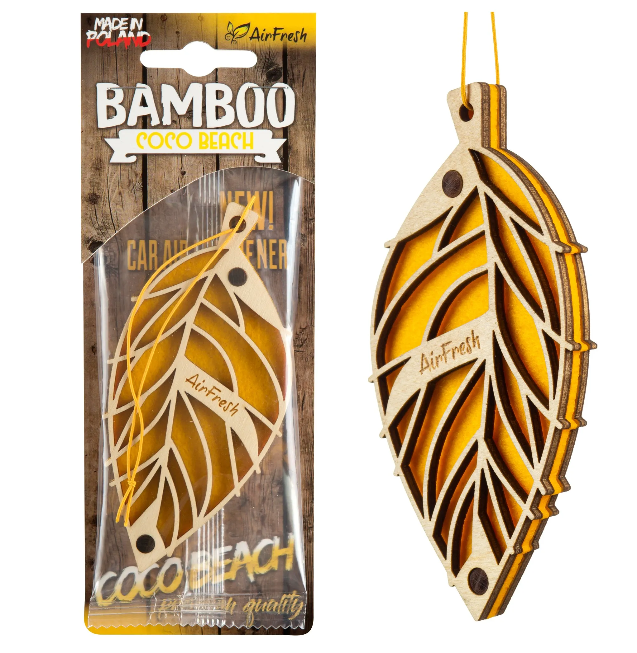 Vůně do auta BAMBOO – Coco Beach